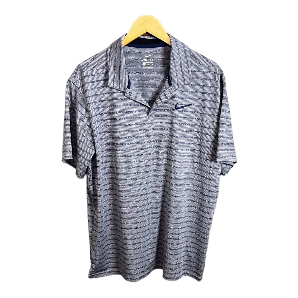 Nike dri-fit Mens blue polo shirt, size X-Large.  Like new condition